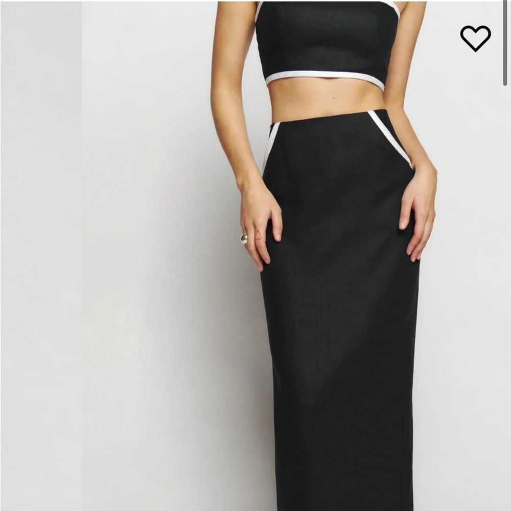 Reformation Elena Linen Two Piece
